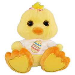 Easter Chick Personalized Stuffed Animal