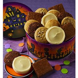 Gluten-Free Cookies in Haunted House Gift Tin