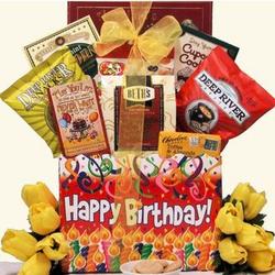 Happy Birthday Sweets & Treats Gift Basket