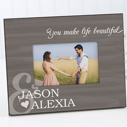 Personalized You & Me Romantic Picture Frame