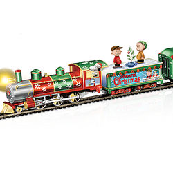 Peanuts Christmas Express Electric Train Set