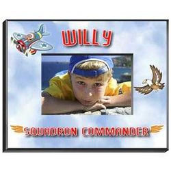 'Squadron Commander' Personalized Child's Picture Frame