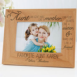 Special Aunt Personalized Photo Frame
