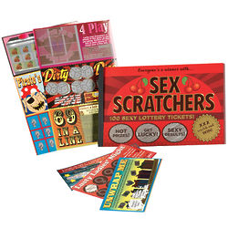 Sex Scratchers Lottery Tickets Book
