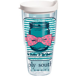 Simply Southern Mason Jar Wrap with Lid 24-Ounce Tumbler