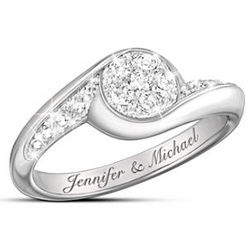 Celebration Of Love Personalized Diamond Ring