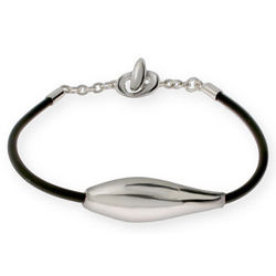 Tiffany Inspired Sterling Silver Contemporary Fish Bracelet