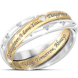 Daughter's Today, Tomorrow, Always Rolling Ring