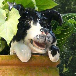 Ceramic Dog Potted Plant Buddy