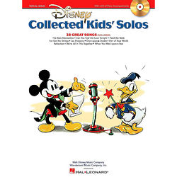 Disney Collected Kids' Solos Book and CD