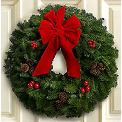 24 Inch Fresh Maine Balsam Christmas Wreath