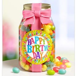 Light the Candles Happy Birthday Sweets Jar