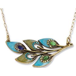 Peacock Feathers Necklace