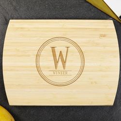 Family Brand Personalized Bamboo Cutting Board