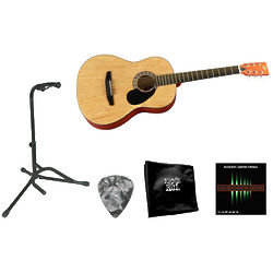 Beginner's Acoustic Dreadnought 7/8 Guitar and Accessory Pack
