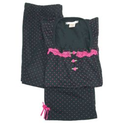 Women's Polka Dot Pajama Set