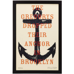 Personalized Family Anchor Art Print