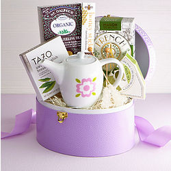 Tea Time Keepsake Gift Box with Teapot