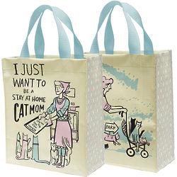I Just Want To Be a Stay at Home Cat Mom Tote