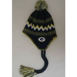 Packers Boy's Tassel Knit Hat