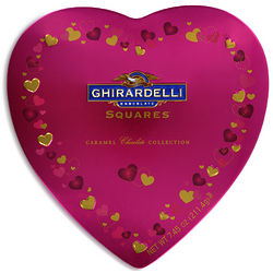 Pink Heart Chocolate Gift Tin