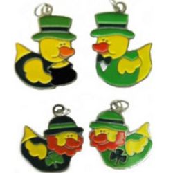 St. Patricks Day Duck Charms