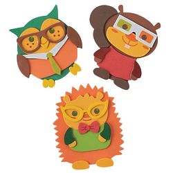 Nerdy Fall Critter Magnet Art and Crafts Kit