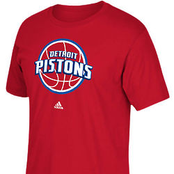 Men's Detroit Pistons NBA Primary Red T-Shirt