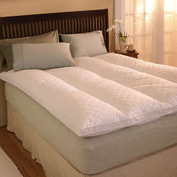 Baffle Channel Feather Bed Full Size Mattress Topper