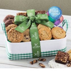 Thank You Cookies and Brownies Gift Basket