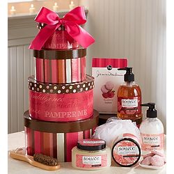 Pamper Her Spa Gift Tower