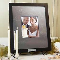 Signature Guest Book Frame with Plaque