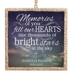 Personalized Memories of You TwinkleBright LED Ornament