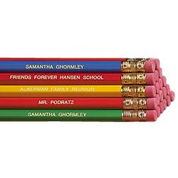 Personalized Bright Pencils Set