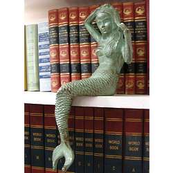 Nautical Beauty Cast Iron Mermaid Statue