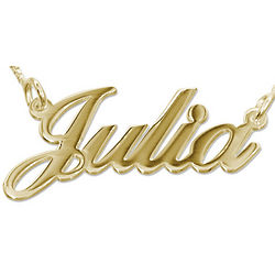 18k Gold-Plated Name Necklace
