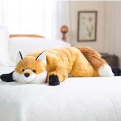 Fuzzy Fox Body Pillow