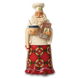 Chef Santa Figurine