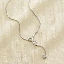 Love Knot Lariat Necklace
