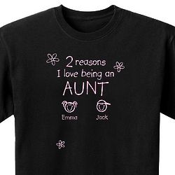 Women's Personalized Reasons Why T-Shirt