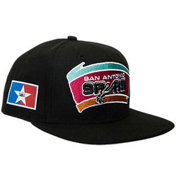 San Antonio Spurs NBA Flag Snapback Hat