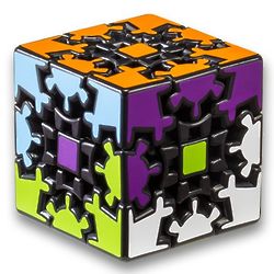 Meffert's Rotation Gear Cube Brain Teaser Puzzle