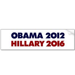 Hillary 2016 Bumper Sticker