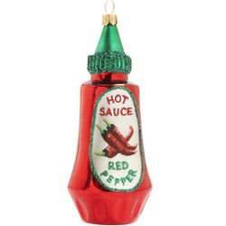 Hot Sauce Bottle Ornament