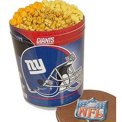 New York Giants 3 Way Popcorn Tin