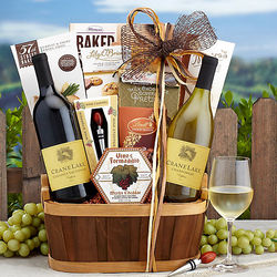 Crane Lake Wine Duet Gift Basket