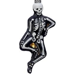 Personalized Mr. Bones Skeleton Christmas Ornament