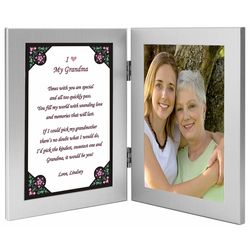 Personalized Poem and Photo Frame for Grandma