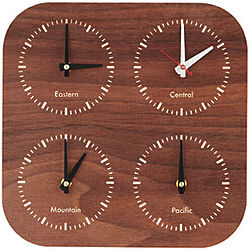 Near and Far 4 Time Zone Clock