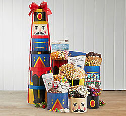 Nutcracker Chocolate and Sweets Gift Tower